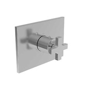 NEWPORT BRASS 3/4" Rectangular Thermostatic Trim Plate With Handle in Nickel (Pvd) 3-2064TS/15S